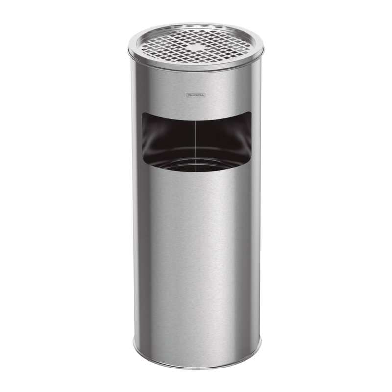 BASURERO CENICERO INOX LIGURIA 11 LT