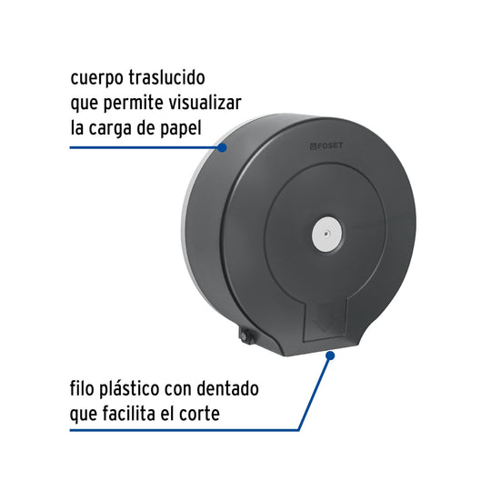 PORTAROLLO DE ABS HUMO FOSET