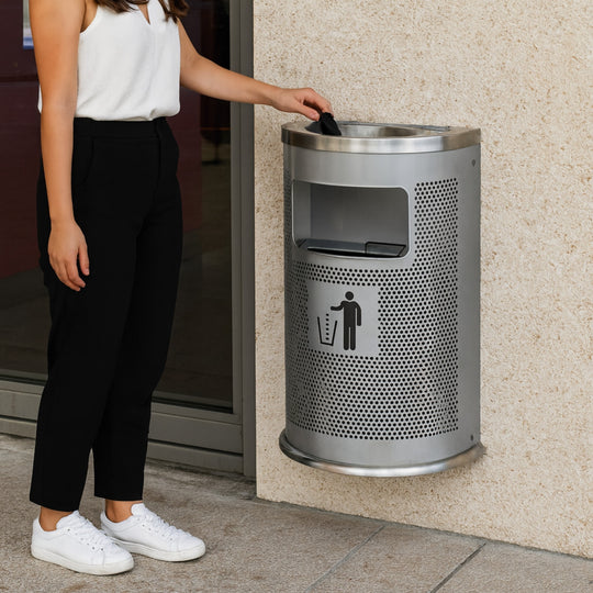 BOTE SEMICIRCULAR PUNZONADO C/CENICERO