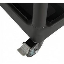 Cargar imagen en el visor de la galería, CARRITO DE SERVICIO 3 NIVELES C/ FRENO
