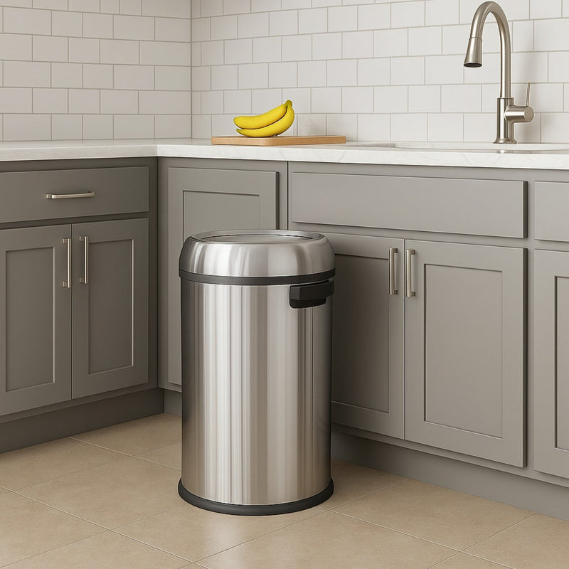 CESTO 65 L METALICO TAPA BALANCIN