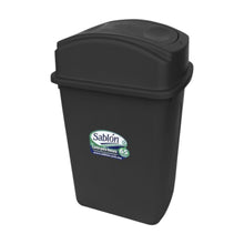 Cargar imagen en el visor de la galería, CESTO 65 L NEGRO BALANCIN LATERAL NE
