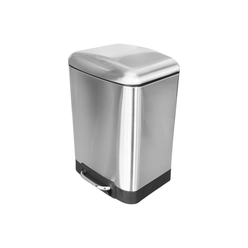 CESTO RECTANGULAR 6 L METALICO C/ PEDAL