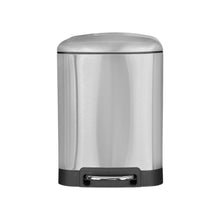 Cargar imagen en el visor de la galería, CESTO RECTANGULAR 6 L METALICO C/ PEDAL
