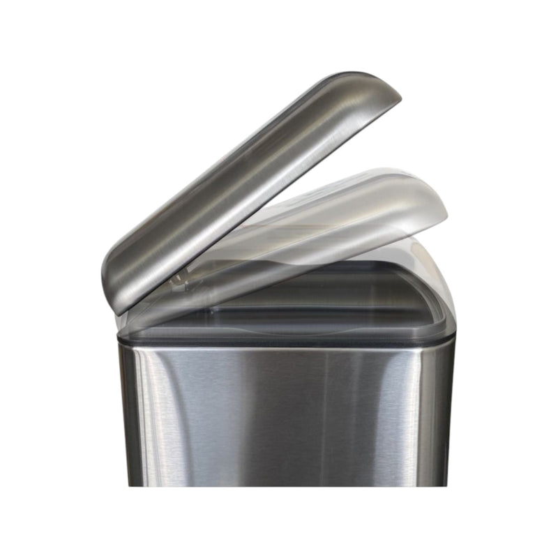 CESTO RECTANGULAR 6 L METALICO C/ PEDAL