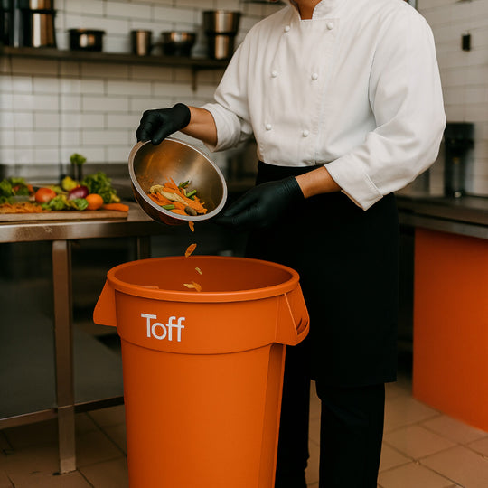 CESTO TOFF 120 LT NARANJA