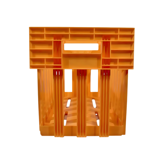 CAJA TEHUACAN NARANJA PARA HUEVO