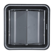 Cargar imagen en el visor de la galería, TAPA CESTO 90 LITROS ABATIBLE DOBLE GRIS
