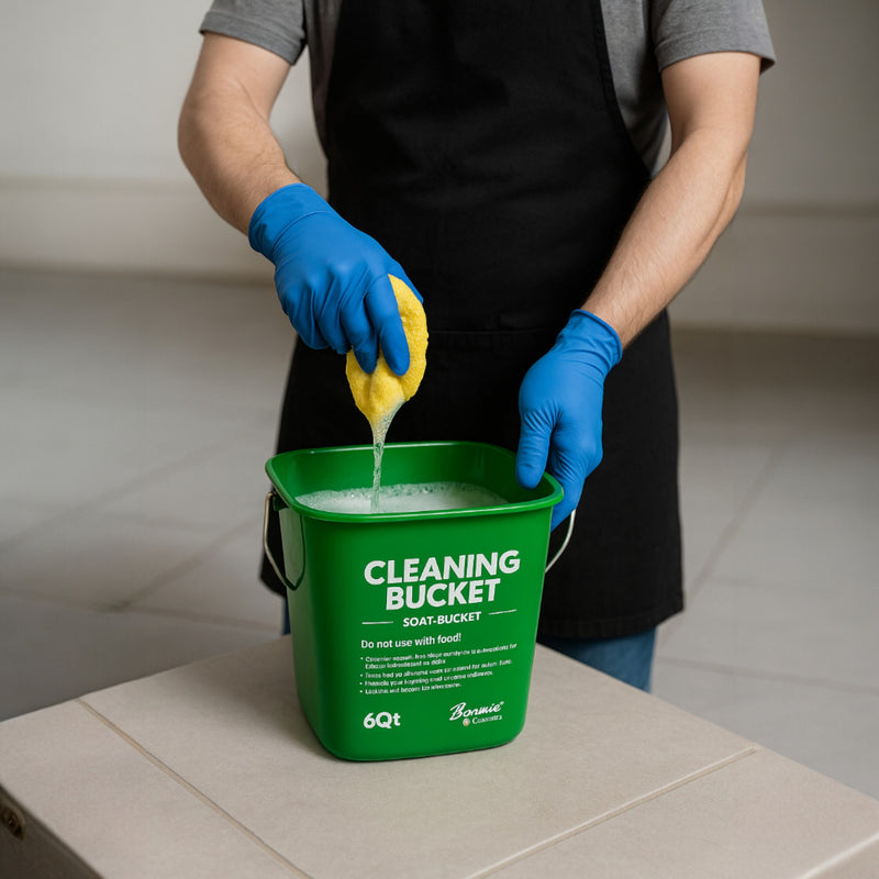 TINA PARA LIMPIEZA/SANITIZANTE VERDE