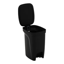 Cargar imagen en el visor de la galería, BASURERO COMPACT 10 LT NEGRO
