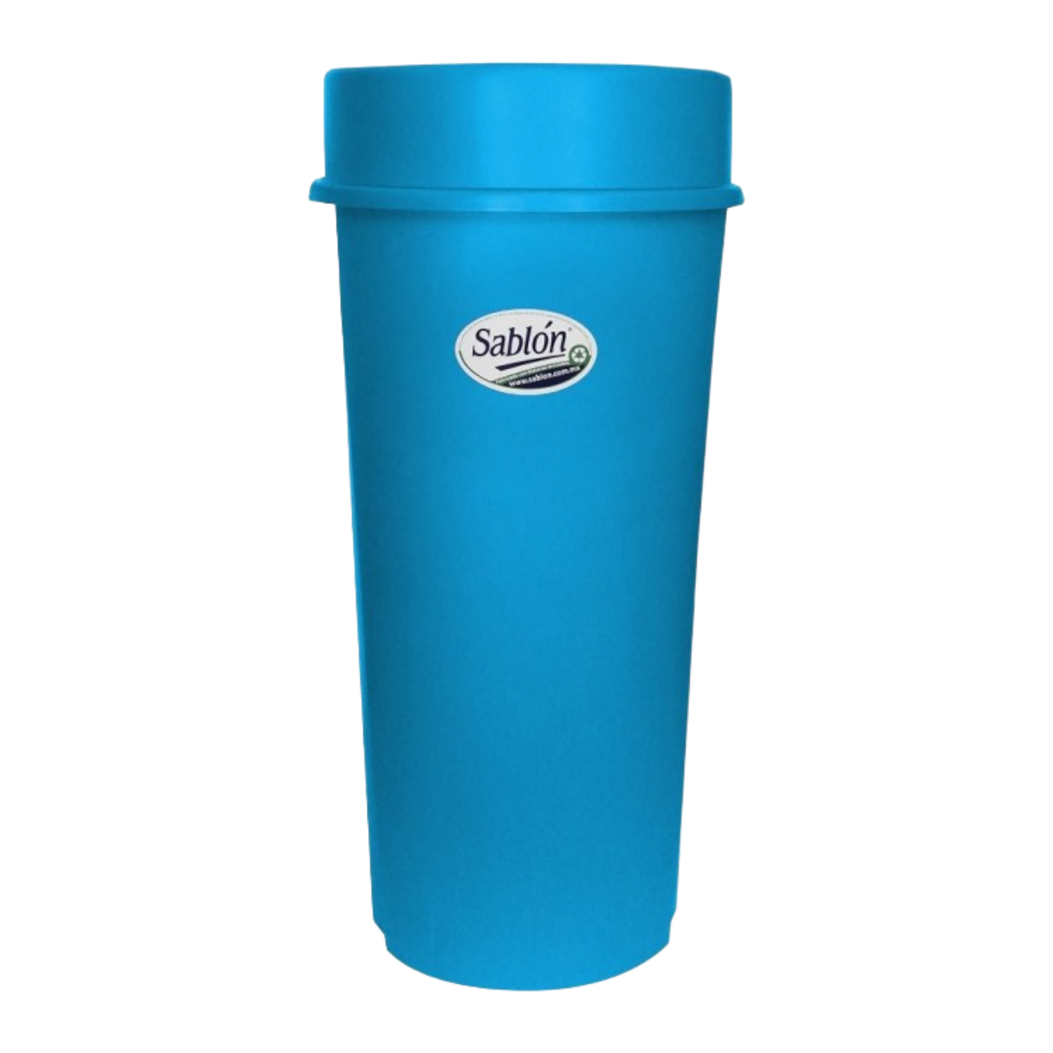 Bote De Ropa Azul BOTE REDONDO 80 LT CON TAPA EMBUDO AZUL – Aliton Box Storage