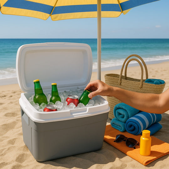 HIELERA FAMILIAR 42 L GRIS MR