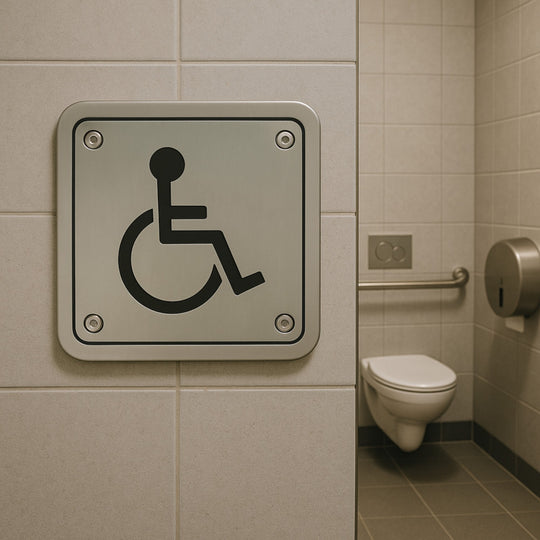 PLACA DE SEÑALIZACION P / DISCAPACITADOS