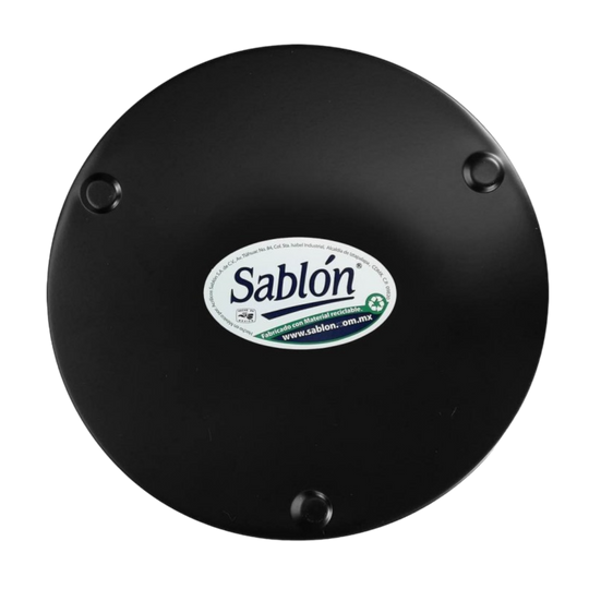 CESTO DE MALLA REDONDO NEGRO