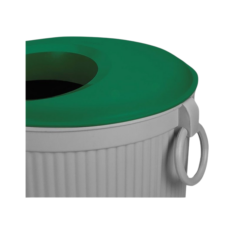 CESTO GDE T/CIRCULAR BLANCO/VERDE