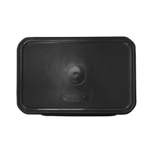 Cargar imagen en el visor de la galería, CESTO JUMBO NEGRO  C/TAPA BALANCIN GRIS

