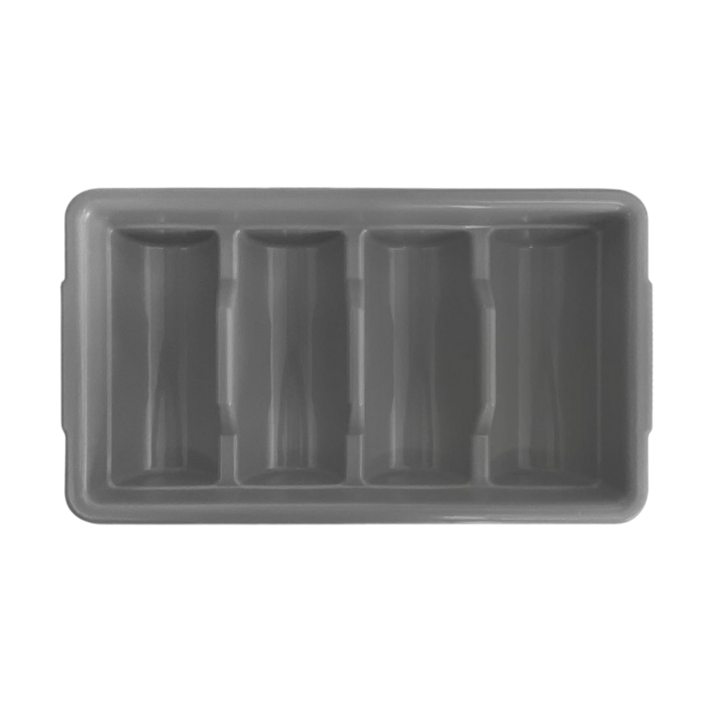 CHAROLA PARA CUBIERTOS GRIS
