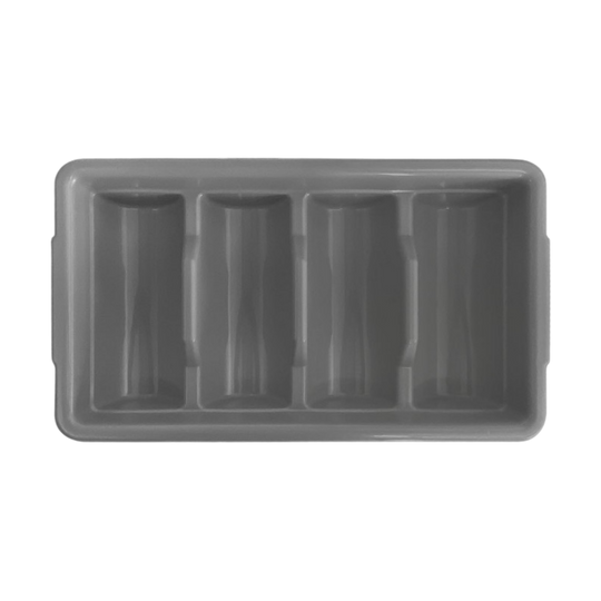 CHAROLA PARA CUBIERTOS GRIS