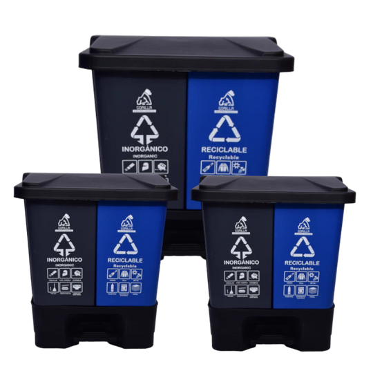 BOTE PEDAL DOBLE 20 LT ORG-INORG