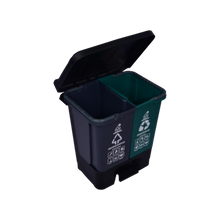 Cargar imagen en el visor de la galería, BOTE PEDAL DOBLE 60 LT ORG-INORG
