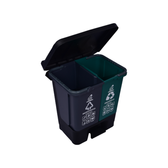 BOTE PEDAL DOBLE 60 LT ORG-INORG