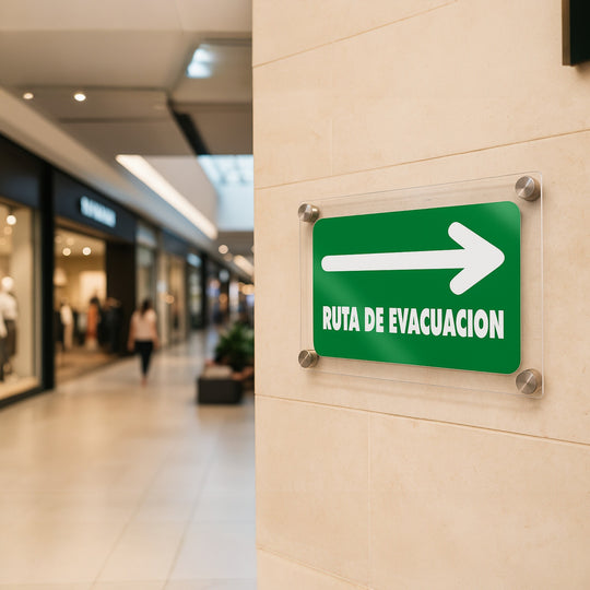 SEÑAL ELITE CHAPETON RUTA EVAC DER