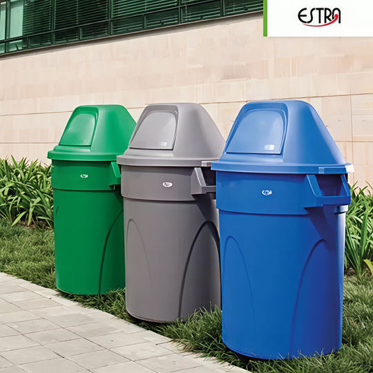 CONTENEDOR BOLSA 121 L GRIS