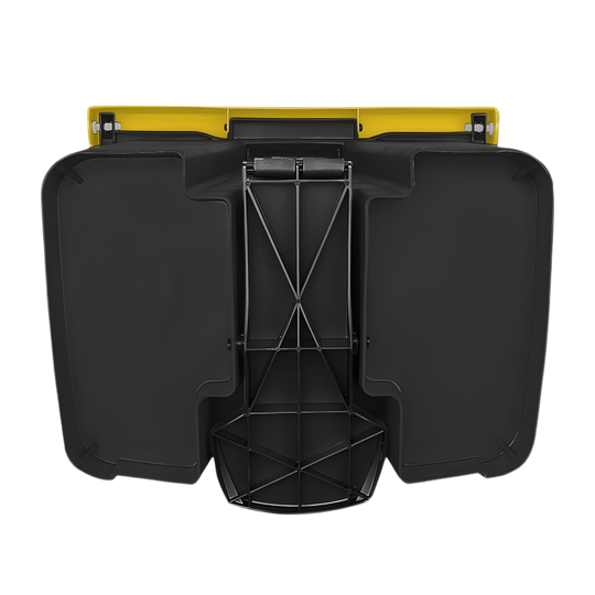 CESTO DE PEDAL 80 LT NG C/TAPA AMARILLA