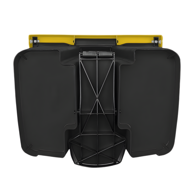 CESTO DE PEDAL 80 LT NG C/TAPA AMARILLA
