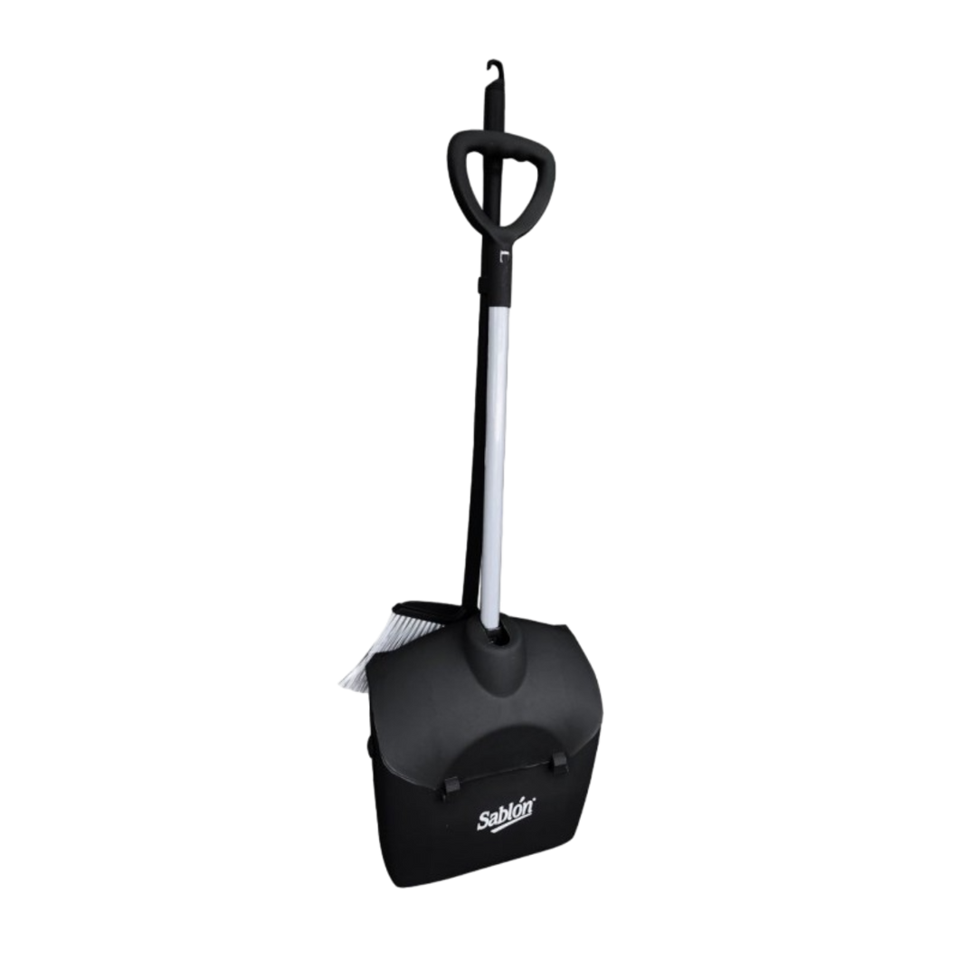 RECOGEDOR DE BASURA NEGRO