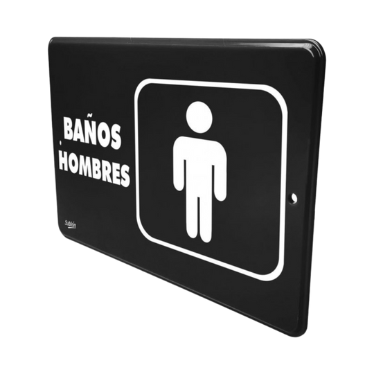 SEÑAL BAÑOS HOMBRES