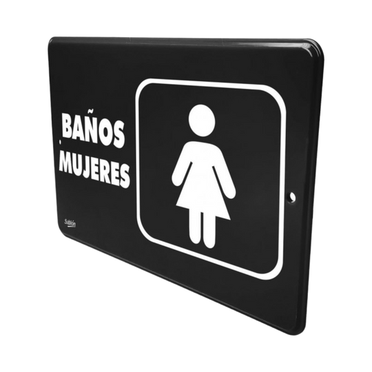 SEÑAL BAÑOS MUJERES