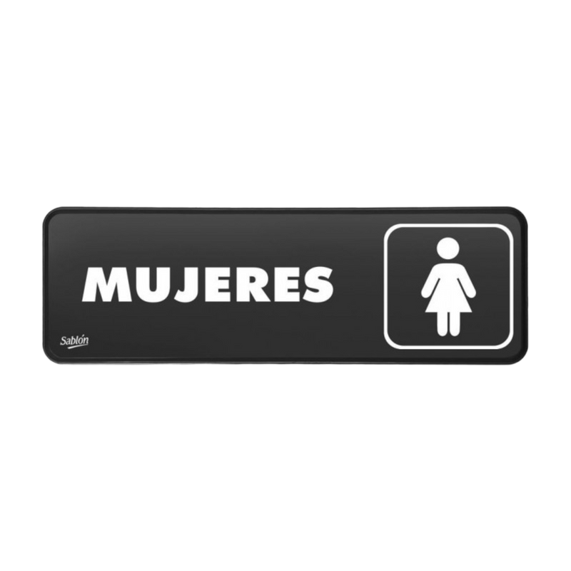 SEÑAL BAÑO P/MUJERES
