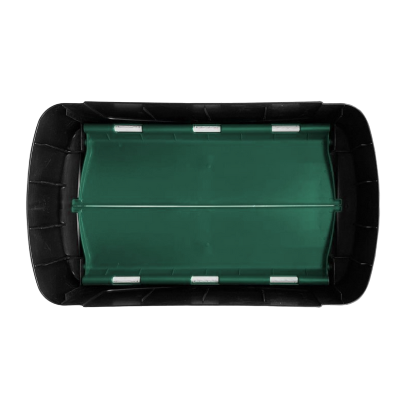 TAPA ABATIBLE CESTO ZVELTE VERDE